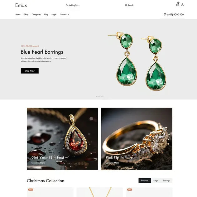 Emax - Jewelry Shopify Theme