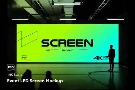 Event LED Screen Mockup