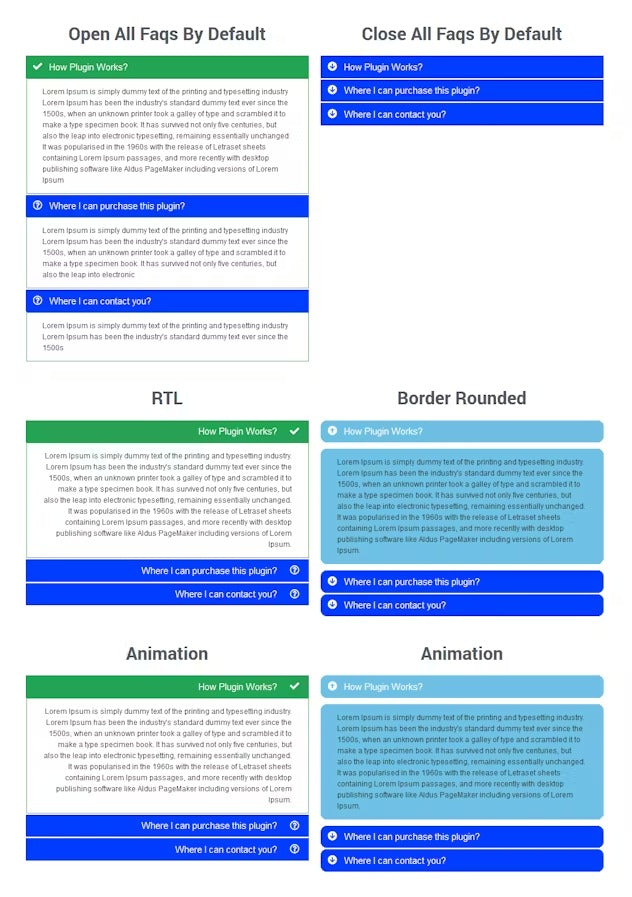 Faq for Elementor WordPress Plugin