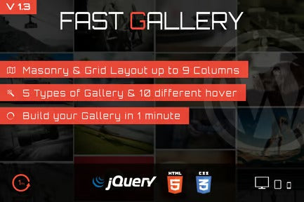 Fast Gallery - Premium Wordpress Plugin