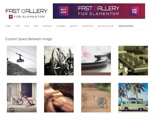 Fast Gallery for Elementor WordPress Plugin