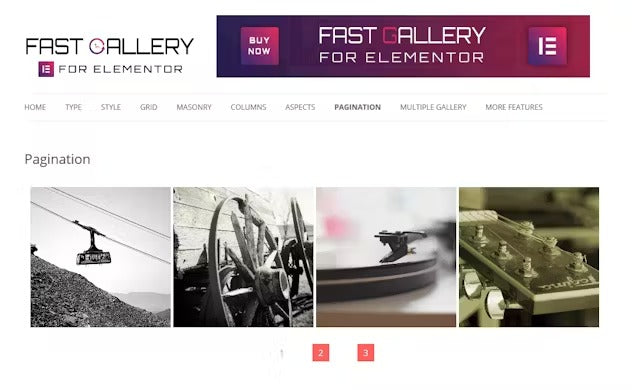 Fast Gallery for Elementor WordPress Plugin