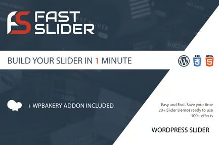 Fast Slider - Easy and Fast - Slider Plugin for WP