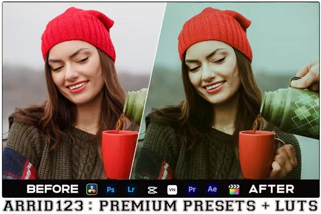 Film Lightroom Presets + Luts Premiere Pro