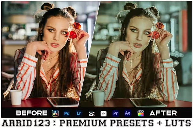 Film Lightroom Presets + Luts Premiere Pro