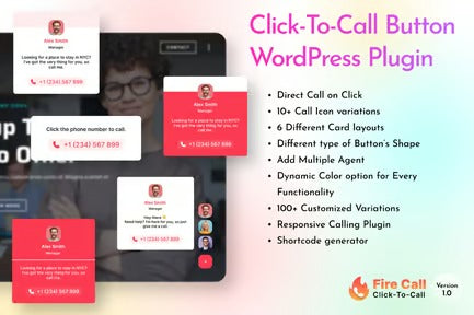 Fire Call - WordPress Click-To-Call Button Plugin