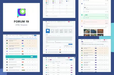 Forum 19 - HTML Template