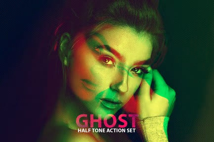 Ghost Chromatic Half Tone Action Set