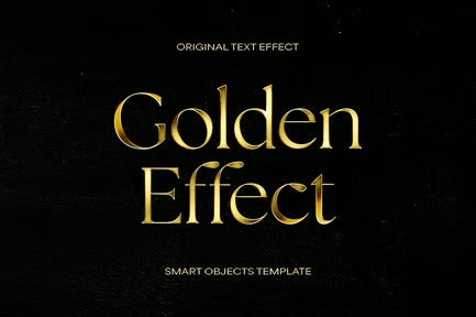 Gold Text Effect