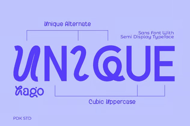 Hago - Unique Sans Font