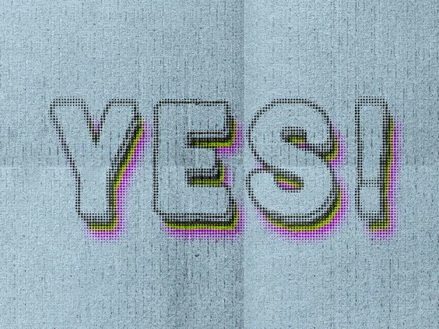 Halftone Editable Text Effect Layer Style