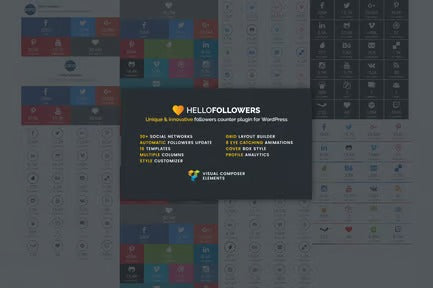 Hello Followers - Social Counter Plugin