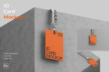 ID Card Mockup