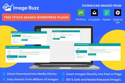 Image Buzz - Free Stock Images WordPress Plugin