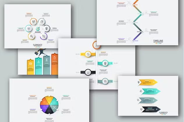 Infographic Solutions. P1. Powerpoint Template