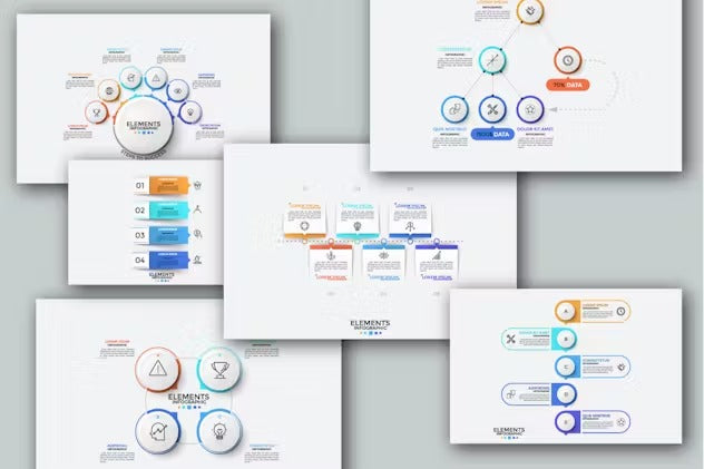 Infographic Solutions. P1. Powerpoint Template