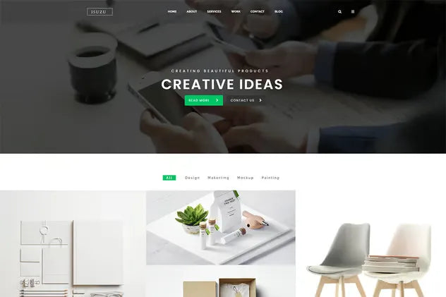 Isuzu - Creative HTML Template