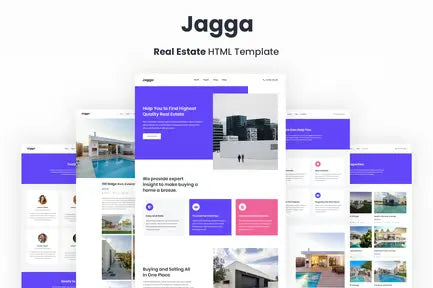 Jagga – Real Estate HTML Template