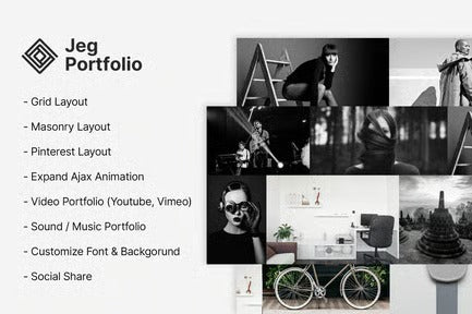 Jeg Portfolio - Portfolio & Gallery Plugin