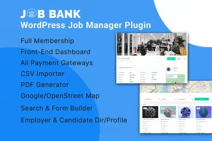 JobBank - WordPress Job manager plugin