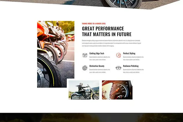 Keymoto - Motorcycle HTML Template