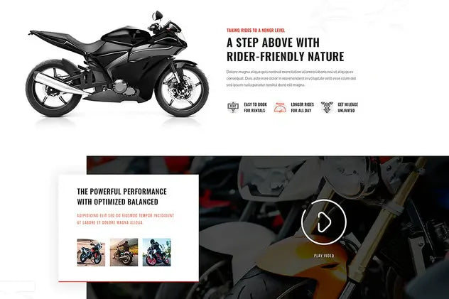 Keymoto - Motorcycle HTML Template