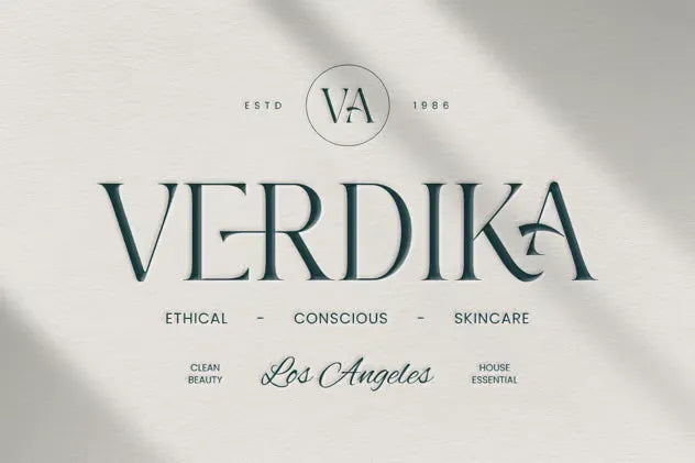 Lavish - Modern Luxury Logo Font