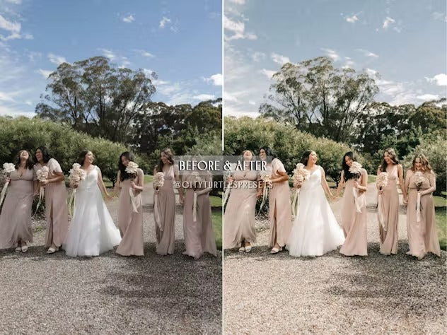 Luxe Wedding Photography Lightroom Presets