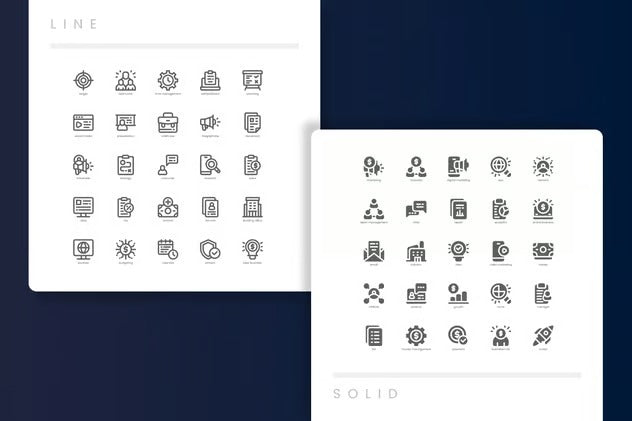 Marketing and Business Icon Pack