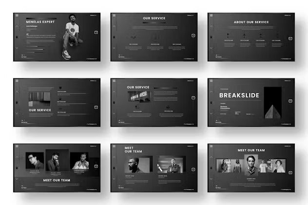 Menelas – Business PowerPoint Template