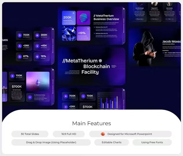 MetaTherium- Blockchain PowerPoint Presentation