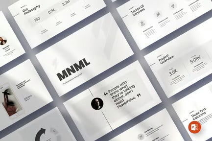 Minimal PowerPoint Presentation Template