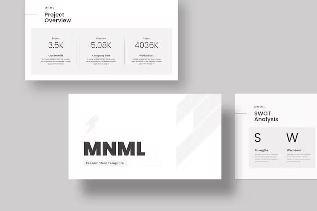 Minimal PowerPoint Presentation Template