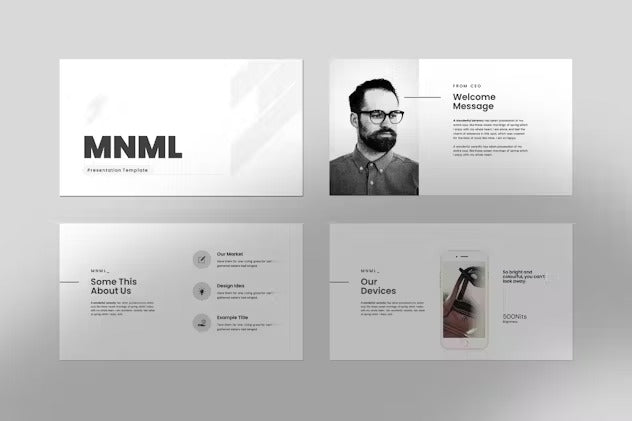 Minimal PowerPoint Presentation Template