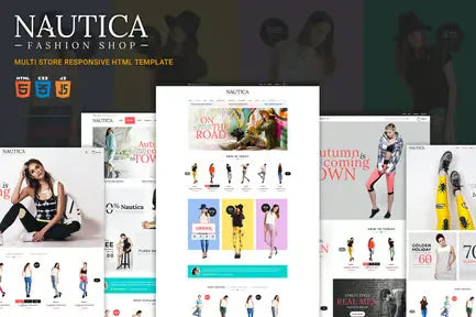 Nautica | Responsive HTML Template