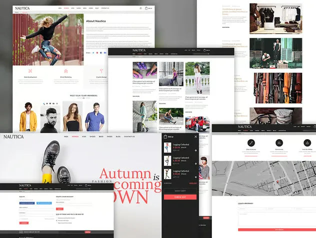 Nautica | Responsive HTML Template