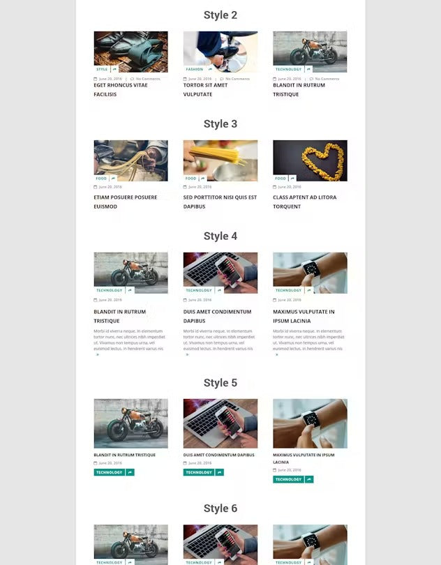 News Layouts for Elementor WordPress Plugin