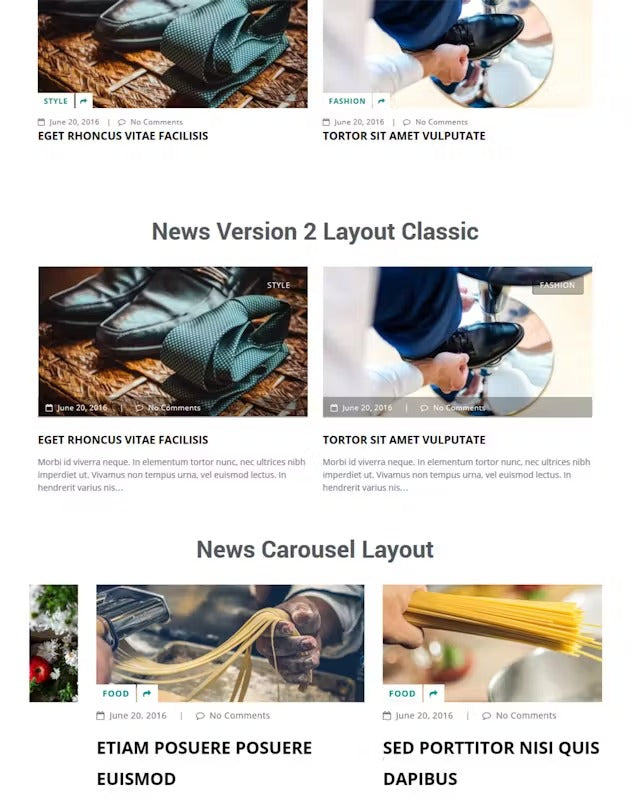 News Layouts for Elementor WordPress Plugin