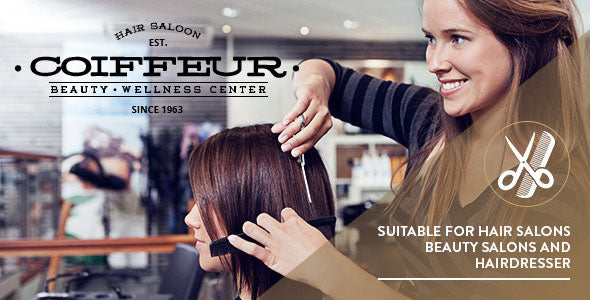 Coiffeur Hair Salon WordPress Theme