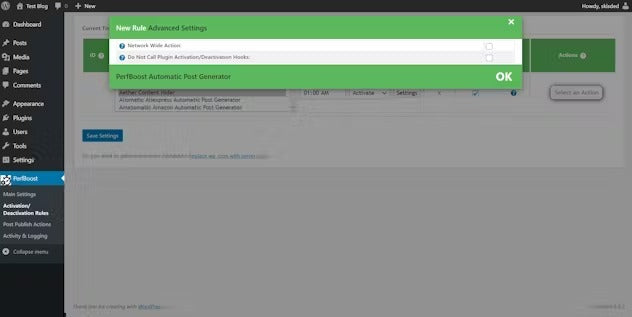 PerfBoost Scheduled Plugin Manager, Boost WP Speed