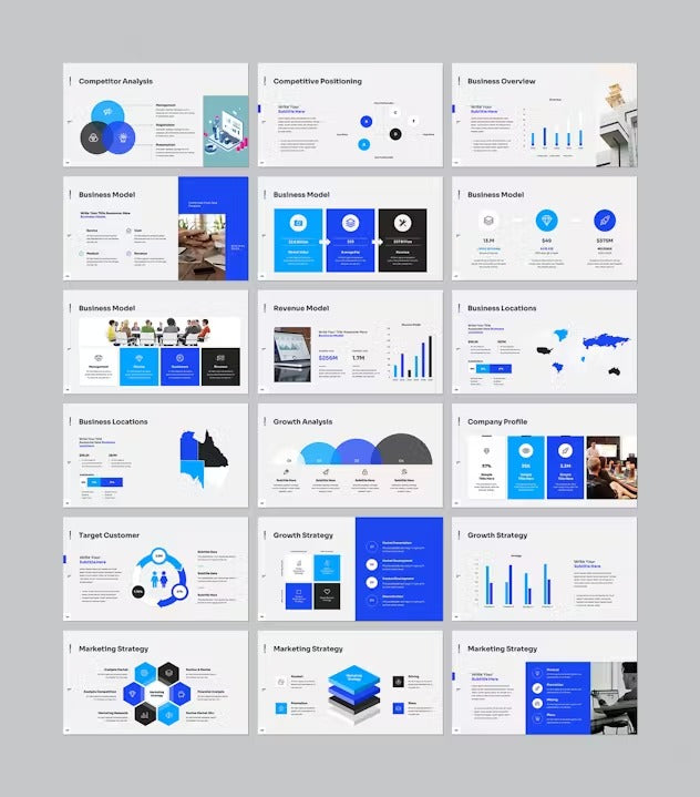 Pitch Deck PowerPoint Template