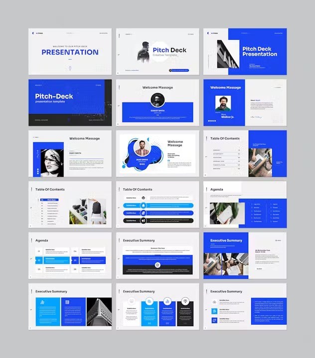 Pitch Deck PowerPoint Template