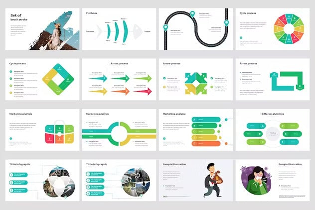 Pitch Deck Reporting Solutions Animation