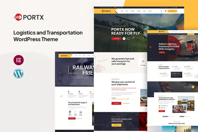 Portx - Logistics and Transportation WordPress