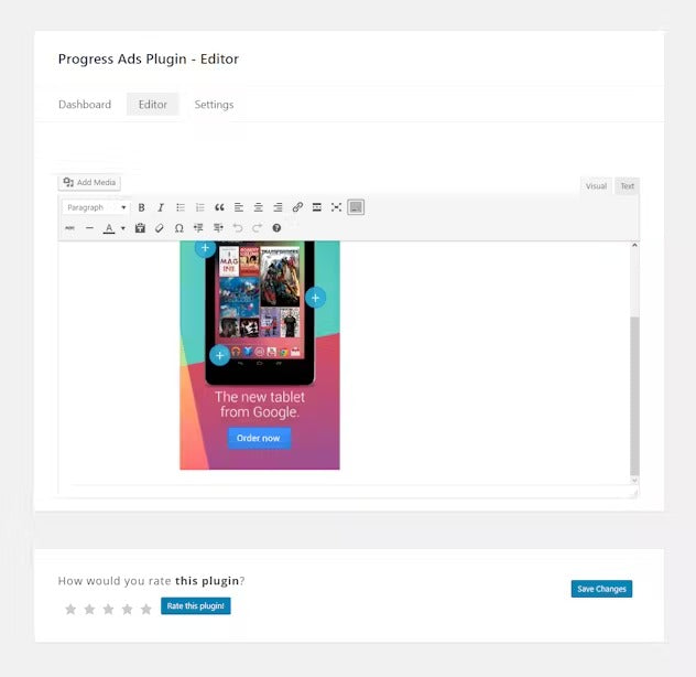 Progress Ads - WordPress Adsense & Banner Plugin