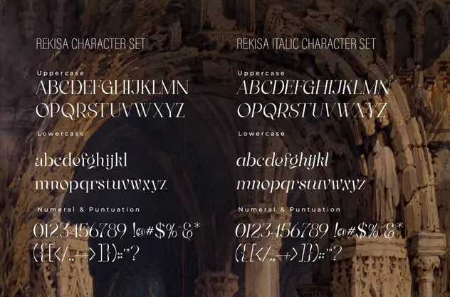 REKISA - Modern Display Serif