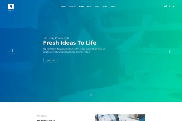 REWON - HTML Template