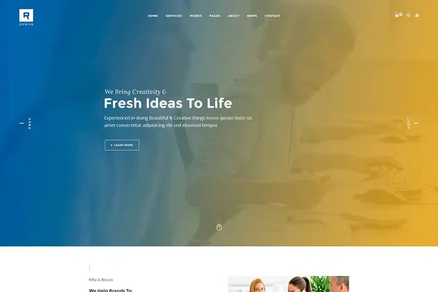 REWON - HTML Template