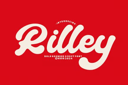 Rilley - Rounded Bold Font