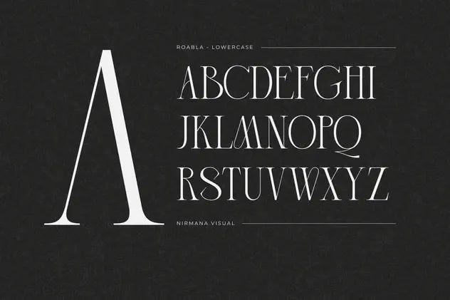 Roabla - Modern Serif Font